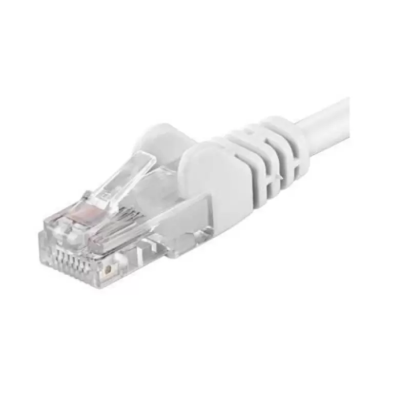 UTP-6-1-W Patchcord UTP cat6 1.0m alb PremiumCord 47091                                                                                                                                                 